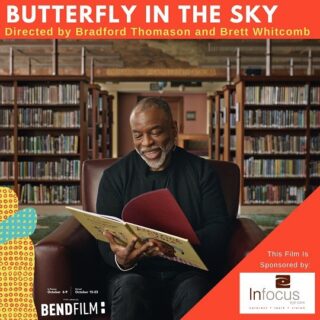 Book 📚 Reading 🎥 Movie Lovers! ❤️ 
Butterfly in the Sky: BendFIlm Festival is screening the film 'Butterfly in the Sky', a documentary about a group of educators and filmmakers who inspired a love of reading through the show Reading Rainbow. Use the discount code Movie-magic22 at checkout for $2 off tickets. 

Film Link: https://bendfilmfestival2022.eventive.org/schedule/6312408caa6755004b037084

If you want to see more films, check out the festival schedule below: 
https://.bendfilmfestival2022.eventive.org/schedule

#BFF22 #bendfilmfestival #inbend #bendoregon #butterflyinthesky