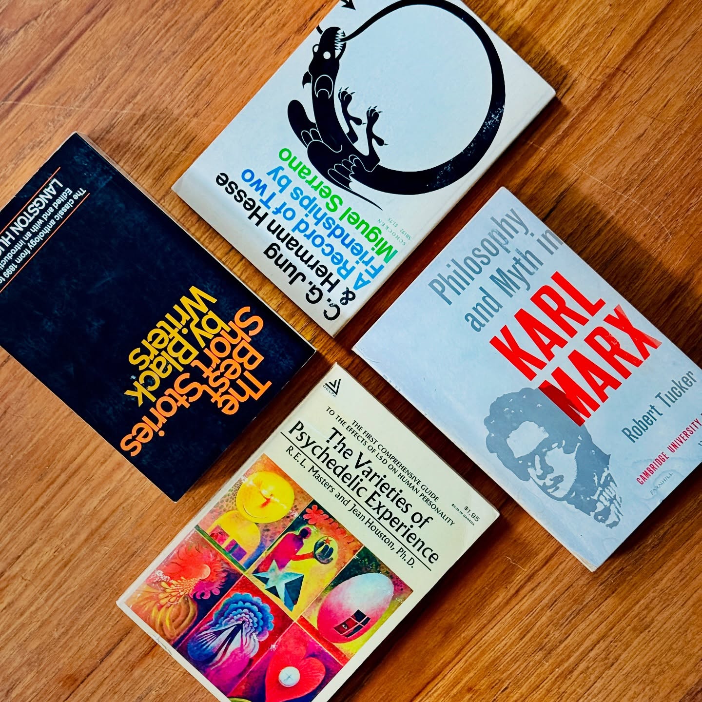 🤯 Vintage Paperbacks!
Psychedelic insights, Marxian myth-cracking, Black brilliance, and vintage Hesse weirdness.
Mind expansion — find near our vintage mass market paperbacks. ✨🌀
#VintagePaperbacks #MindExpandingReads #PsychedelicLit #BookstoreFinds #UsedBooks #BendOregon #Bookstagram #VintageBooks #IndieBookstore #BigStoryBend #PaperbackLove