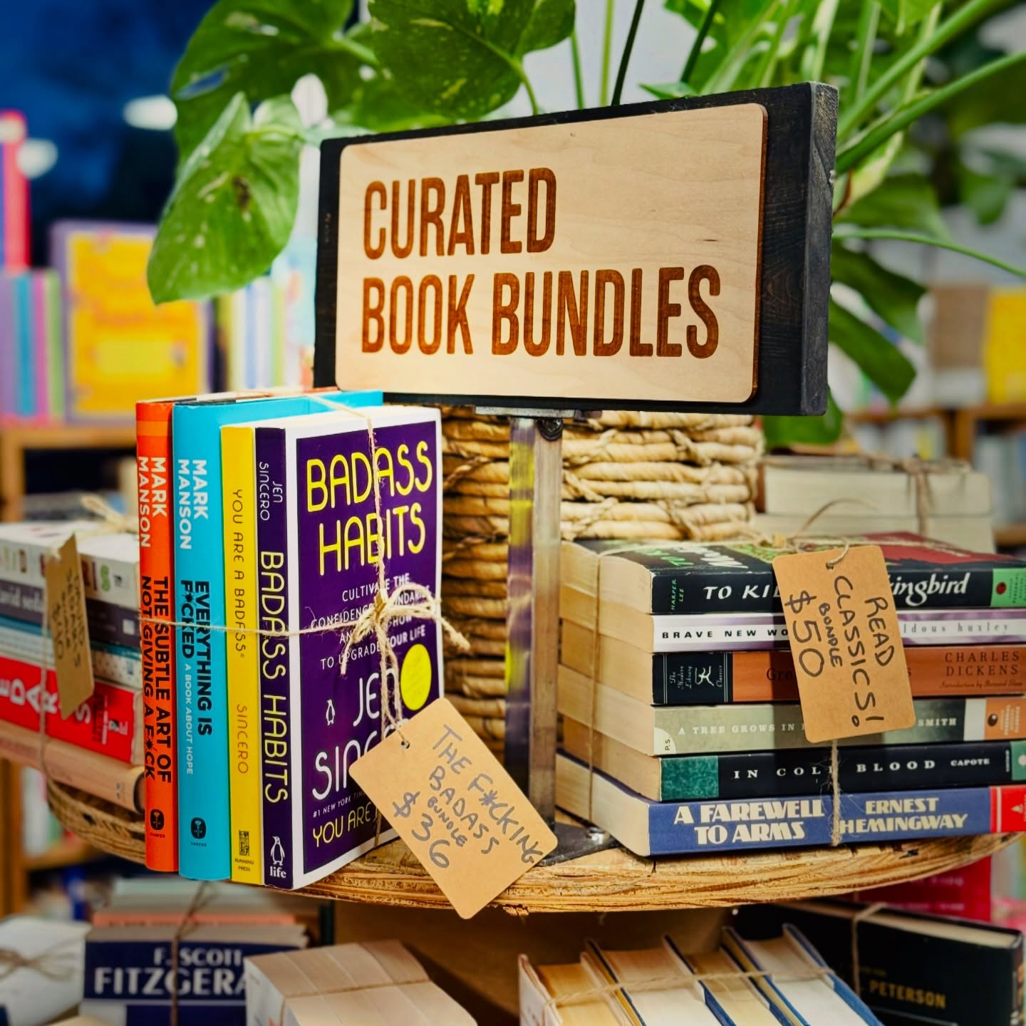 Freshly Refreshed ✨
Our Curated Book Bundles are stocked up—stacked with intention and ready to go.
From badass habits & mindset upgrades to must-read classics, each bundle is handpicked around a theme and meant to be read together. No guesswork. Just really good books.
Perfect for gifting, discovering, or grabbing something smarter than you planned to. 📚🔥