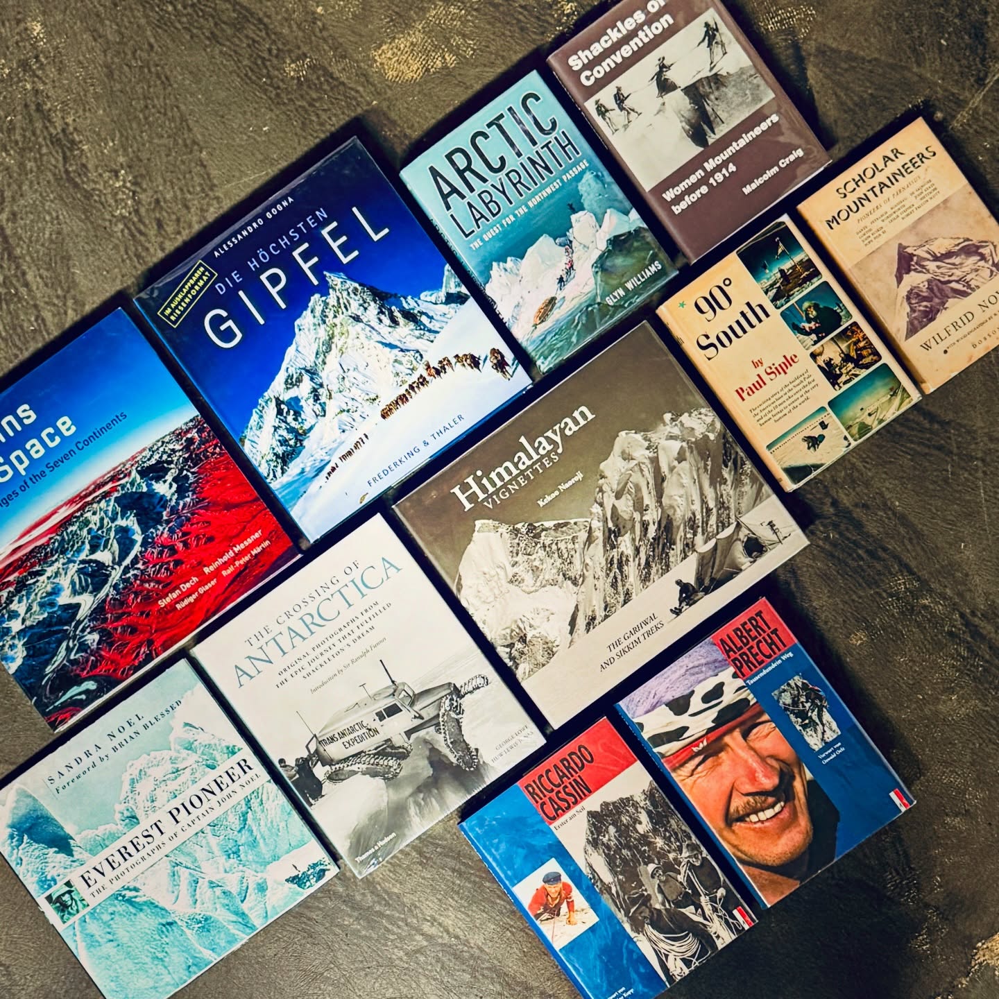 A summit of stories just arrived. 🏔️
Ice fields, first ascents, women on rope teams before the world made space for them, frozen frontiers, thin air philosophy, and the psychology of obsession.
Not just mountaineering — human endurance, solitude, obsession, courage, and the geometry of risk.
For climbers, dreamers, wanderers, and armchair alpinists.
Now on the shelves at Big Story. 🧭