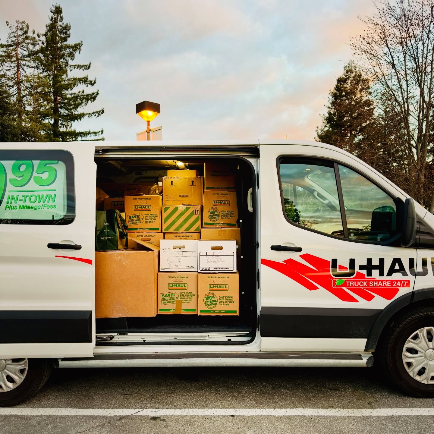 One week in. 70 boxes deep. 🤓📦😍
Many more miles ahead.

The U-Haul is filling up with carefully selected stacks — fiction, philosophy, poetry, economics, mysticism, history — the kinds of books that feel discovered rather than acquired. 📦

From hidden warehouse aisles to quiet suburban stops… from classic paperbacks (Tolkien, Zamiatin) to sharp contemporary fiction… from cult spiritual titles to heavyweight history.

Tonight we’re staying in Silicon Valley as we slowly make our way north. So many cool and interesting titles in this area. The culture shapes the shelves — the universities, the engineers, the founders, the psychedelics, the philosophy, the risk taking and optimism. You feel deep tech next to Zen, economics beside mysticism, Tolkien stacked over AI and systems theory. It’s capital, code, and consciousness all layered together. 

#UsedBooks #BookSourcing #WeLoveUsedBooks #IndependentBookstore #BayAreaBooks